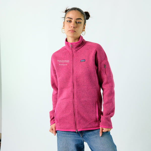 Pink y2ks Patagonia Zip up Fleece (L)